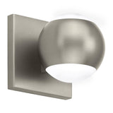 Oko 1-Light Wall Sconce by Tech Lighting, Finish: Nickel Satin, Light Option: 120 Volt LED,  | Casa Di Luce Lighting