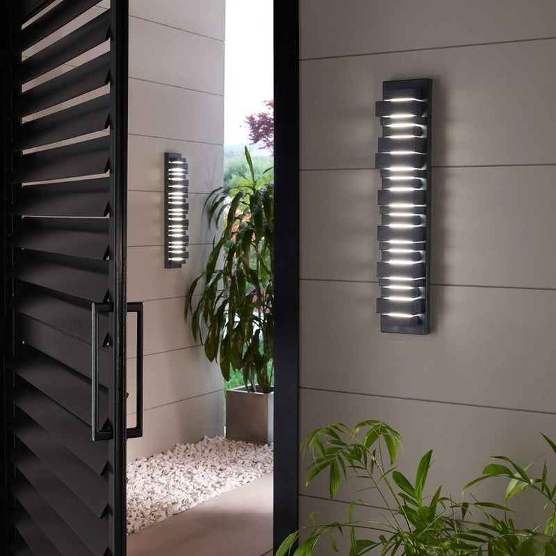 Ledgend Outdoor Wall Sconce by Feiss by Generation Lighting, Size: X-Small, Small, Medium, Large, ,  | Casa Di Luce Lighting