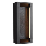 Mattix LED Outdoor Wall Sconce by Feiss by Generation Lighting, Size: Small, Medium, Large, ,  | Casa Di Luce Lighting