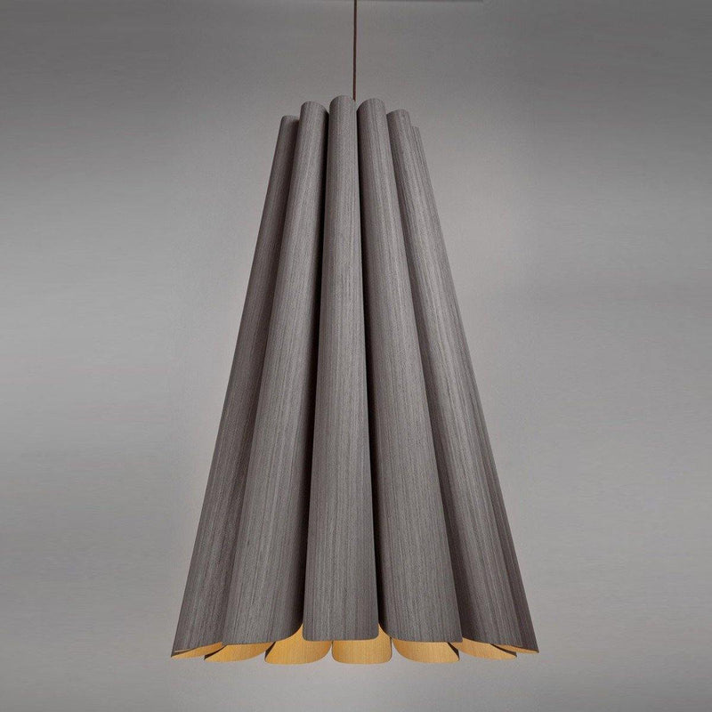 Olivia Pendant by Weplight, Color: Grey Oak, Size: Large,  | Casa Di Luce Lighting
