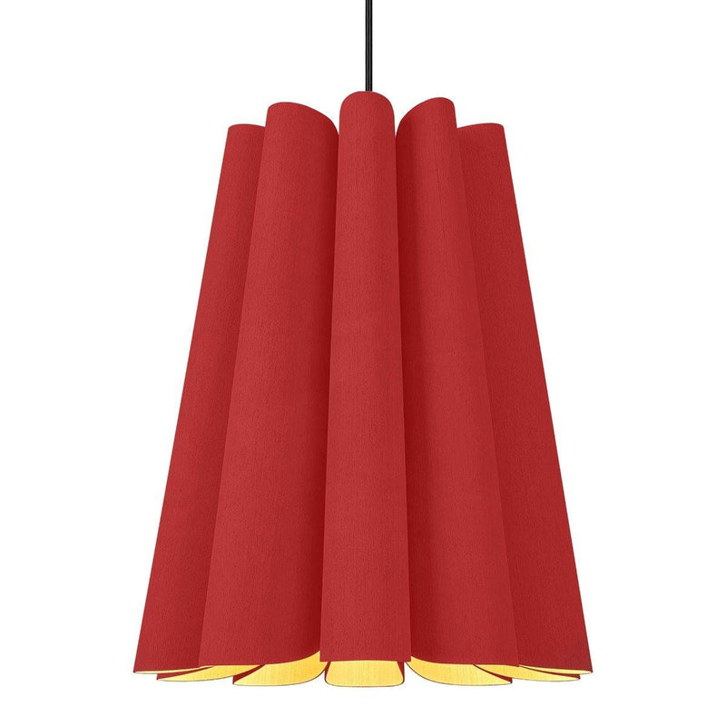 Olivia Pendant by Weplight, Color: Red, Size: Small,  | Casa Di Luce Lighting