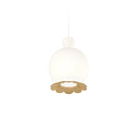 Opyo Pendant Light by Kundalini, Finish: White, Coral, Brass, ,  | Casa Di Luce Lighting