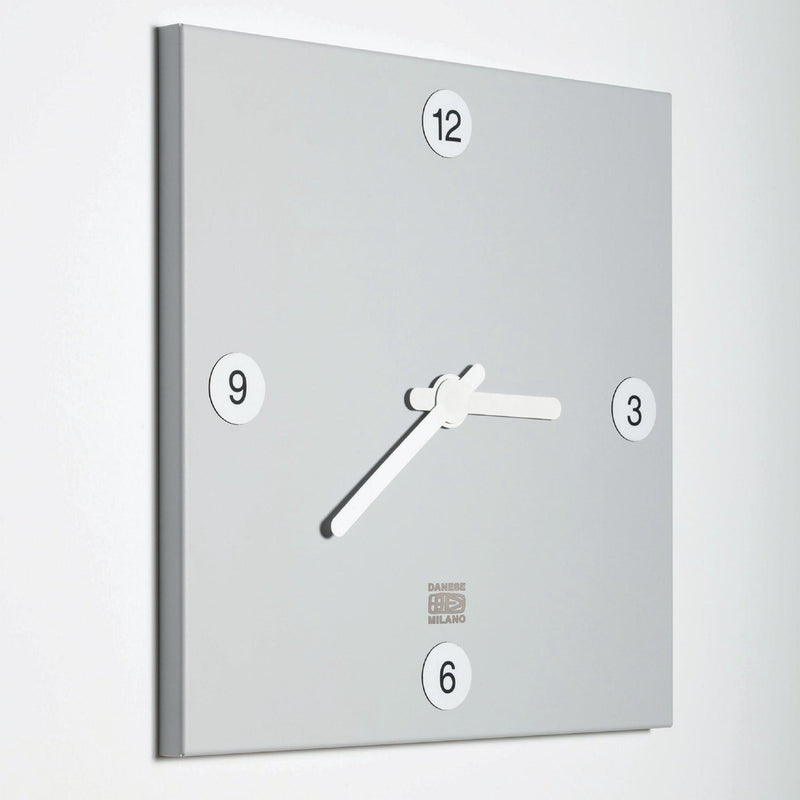 Oramai Clock by Danese Milano, Color: Grey 