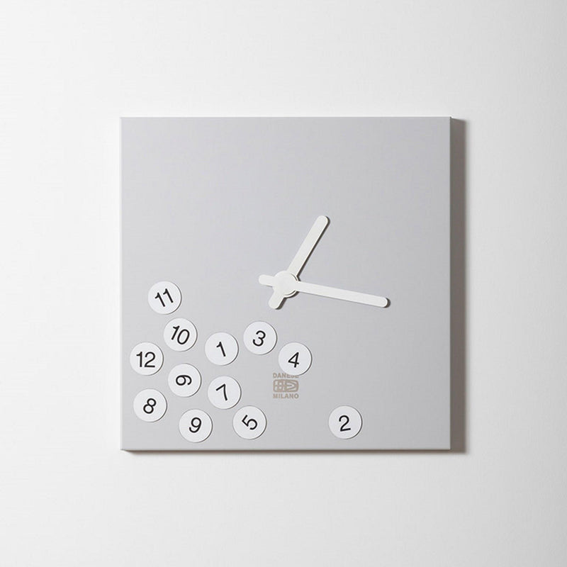 Oramai Clock by Danese Milano, Color: Grey 