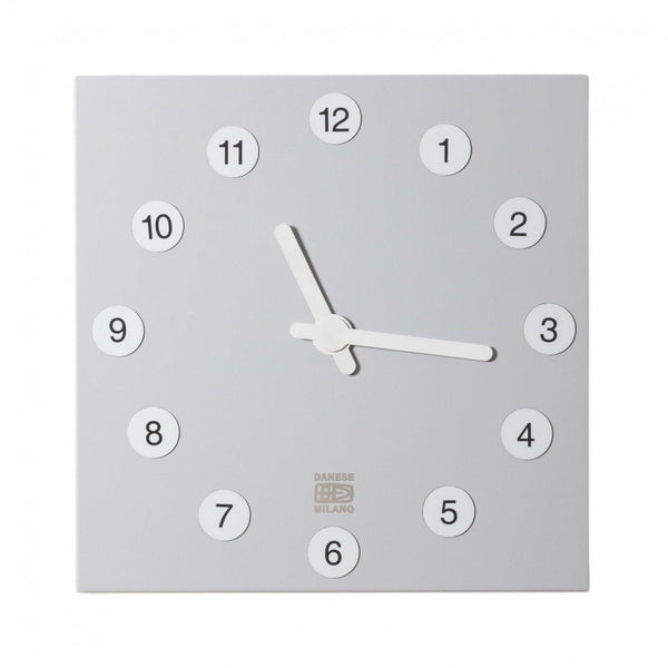 Oramai Clock by Danese Milano, Color: Grey