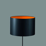 Half Moon Floor Lamp by Karboxx, Color: Orange, ,  | Casa Di Luce Lighting