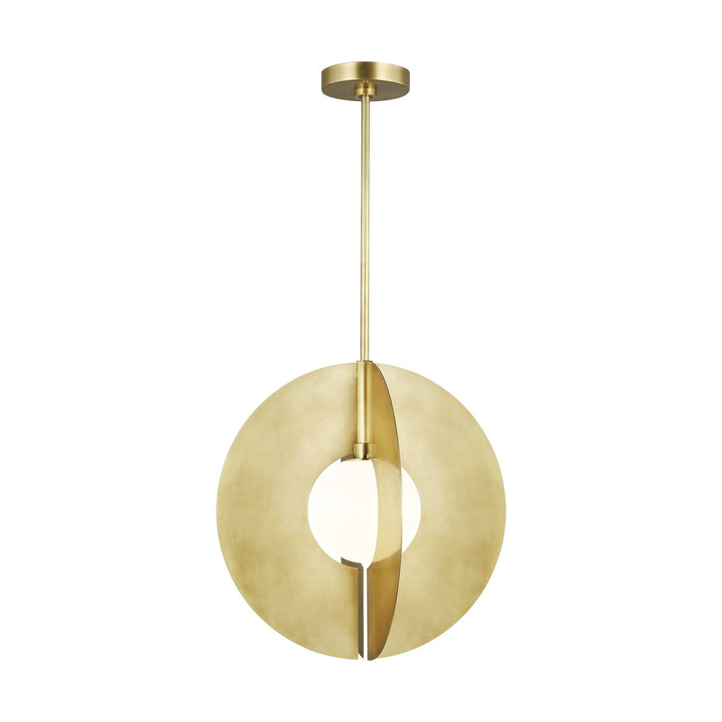 Orbel Round Pendant by Tech Lighting, Finish: Brass, Size: Large, Bulb: Without Bulb | Casa Di Luce Lighting