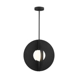 Orbel Round Pendant by Tech Lighting, Finish: Black, Size: Large, Bulb: Without Bulb | Casa Di Luce Lighting