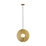 Orbel Round Pendant by Tech Lighting, Finish: Brass, Size: Small, Bulb: Without Bulb | Casa Di Luce Lighting