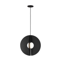 Orbel Round Pendant by Tech Lighting, Finish: Black, Size: Small, Bulb: Without Bulb | Casa Di Luce Lighting