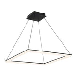 Frame dweLED Pendant by W.A.C. Lighting, Finish: Black, Size: 28 Inch,  | Casa Di Luce Lighting