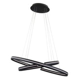 Orbit LED Pendant by W.A.C. Lighting, Finish: Black, Size: 32 Inch,  | Casa Di Luce Lighting