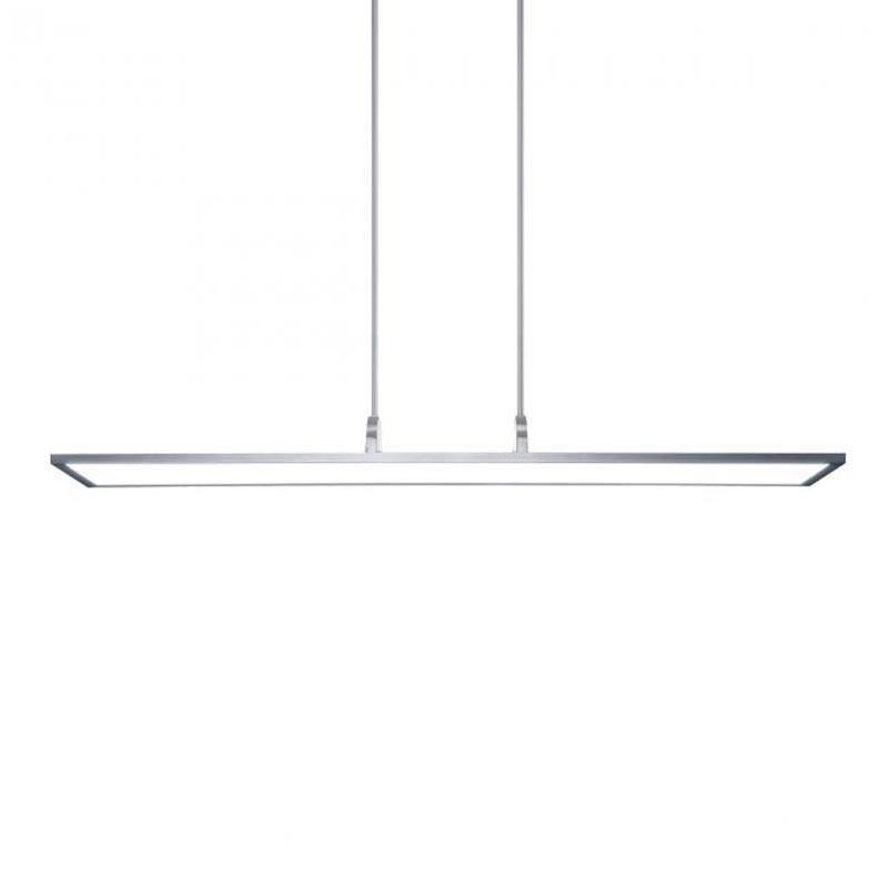 Line Linear dweLED Suspension by W.A.C. Lighting, Finish: Aluminum Brushed, Color Temperature: 3000K,  | Casa Di Luce Lighting