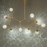 Catalyst Chandelier by Modern Forms, Finish: Brass Aged, Nickel Polished, Size: Small, Medium, Large,  | Casa Di Luce Lighting
