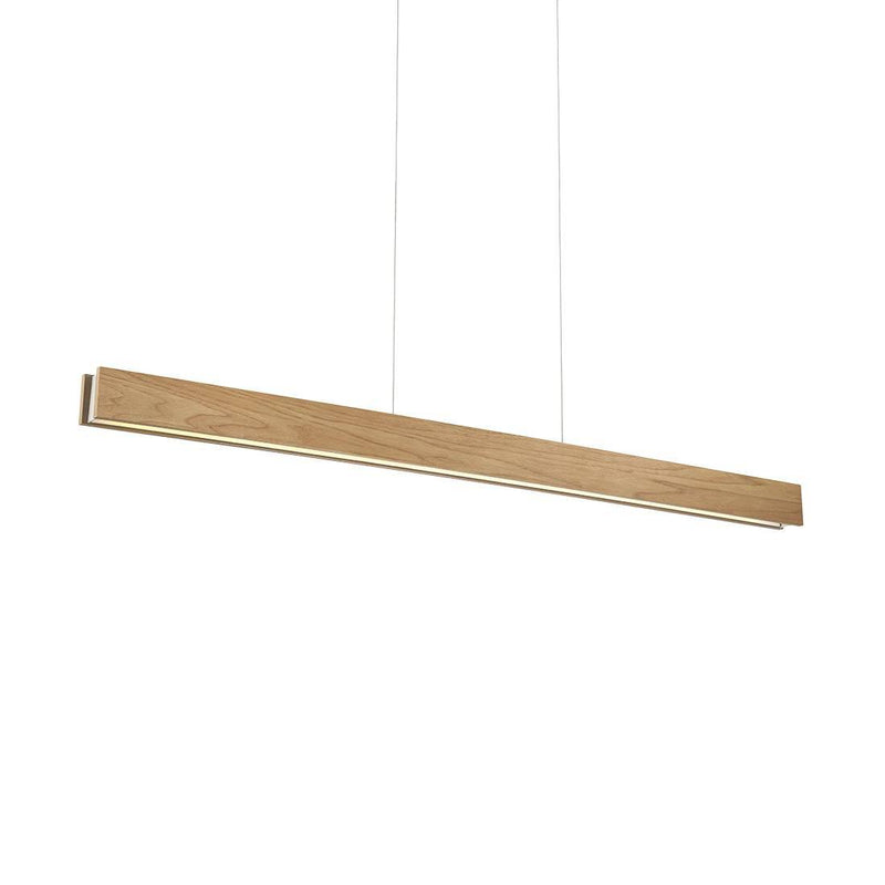 Drift Linear Suspension by Modern Forms, Finish: Walnut - Modern Forms, Dark Walnut - Modern Forms, Size: Small, Medium, Large,  | Casa Di Luce Lighting