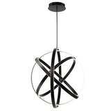Kinetic Pendant by Modern Forms, Finish: Black, Size: Medium,  | Casa Di Luce Lighting