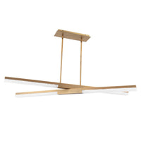 Minx Pendant by Modern Forms, Finish: Brass Aged, Size: Small,  | Casa Di Luce Lighting
