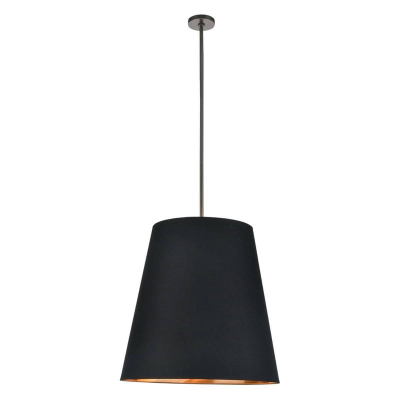 Calor Suspension by Alora, Color: Black with Gold, Grey with Gold, White with Gold, Finish: Urban Bronze, Vintage Brass, Size: Small, Large | Casa Di Luce Lighting
