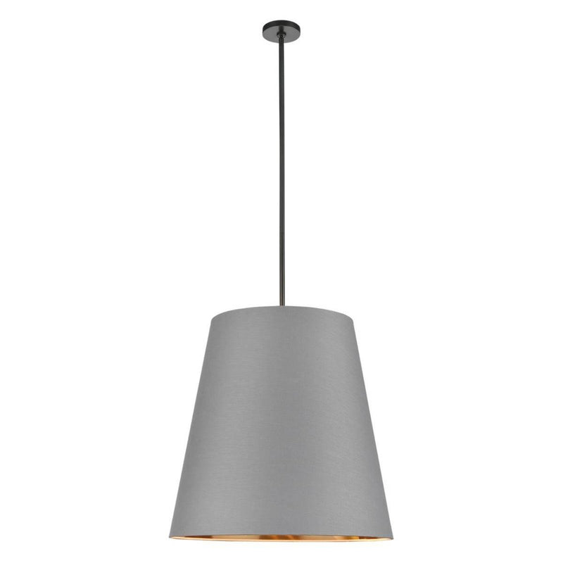 Calor Suspension by Alora, Color: Grey with Gold, Finish: Urban Bronze, Size: Small | Casa Di Luce Lighting