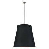 Calor Suspension by Alora, Color: Black with Gold, Grey with Gold, White with Gold, Finish: Urban Bronze, Vintage Brass, Size: Small, Large | Casa Di Luce Lighting