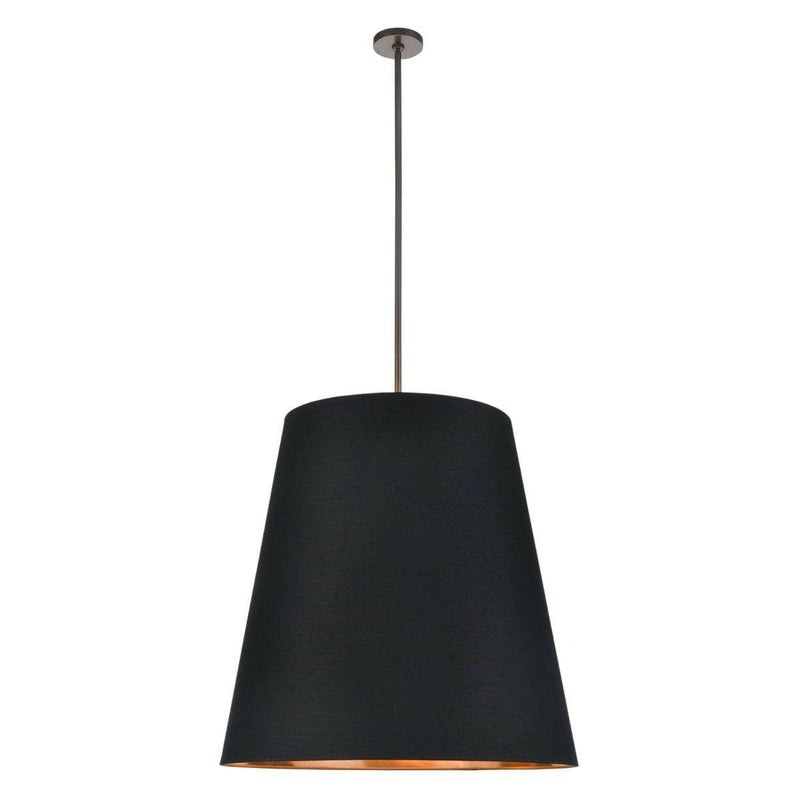 Calor Suspension by Alora, Color: Black with Gold, Finish: Urban Bronze, Size: Large | Casa Di Luce Lighting