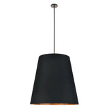 Calor Suspension by Alora, Color: Black with Gold, Grey with Gold, White with Gold, Finish: Urban Bronze, Vintage Brass, Size: Small, Large | Casa Di Luce Lighting