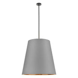 Calor Suspension by Alora, Color: Black with Gold, Grey with Gold, White with Gold, Finish: Urban Bronze, Vintage Brass, Size: Small, Large | Casa Di Luce Lighting