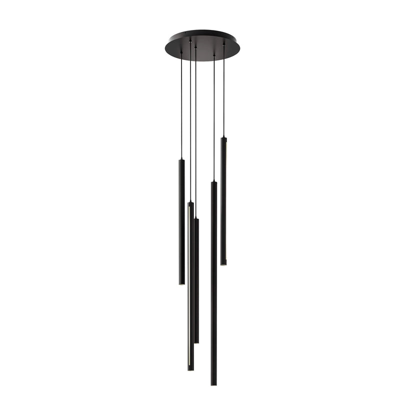 PDLED Round Linea Cluster Light - Black
