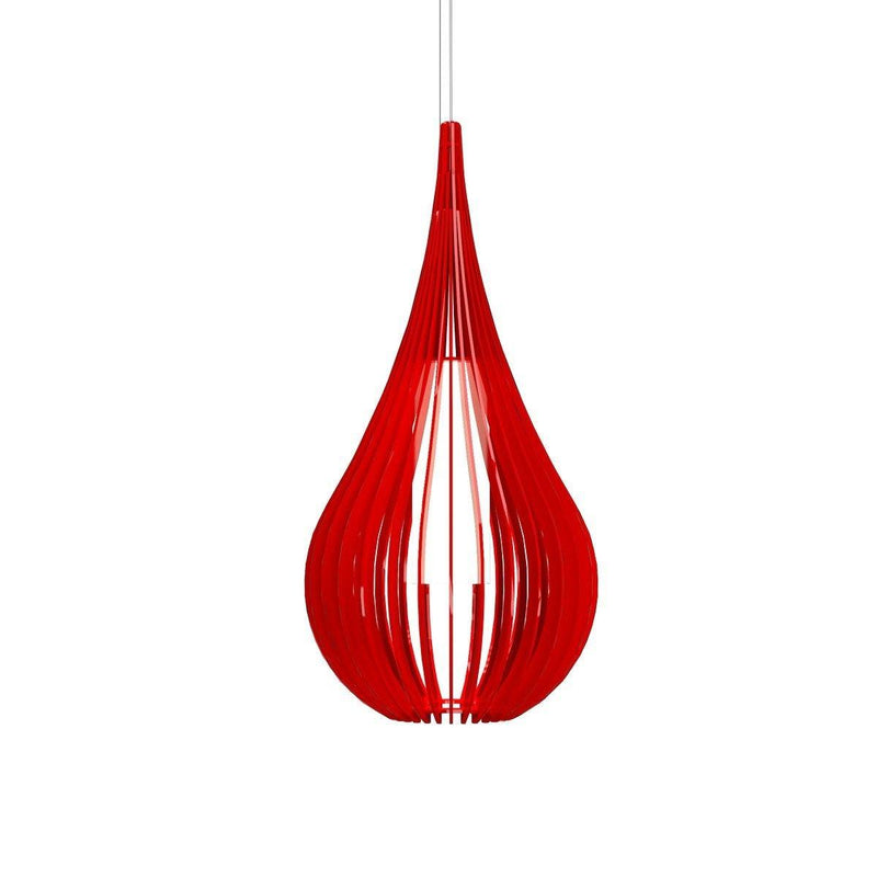 Capadocia Pendant Light by Accord, Color: Ferrari Red-Accord, Size: Small,  | Casa Di Luce Lighting