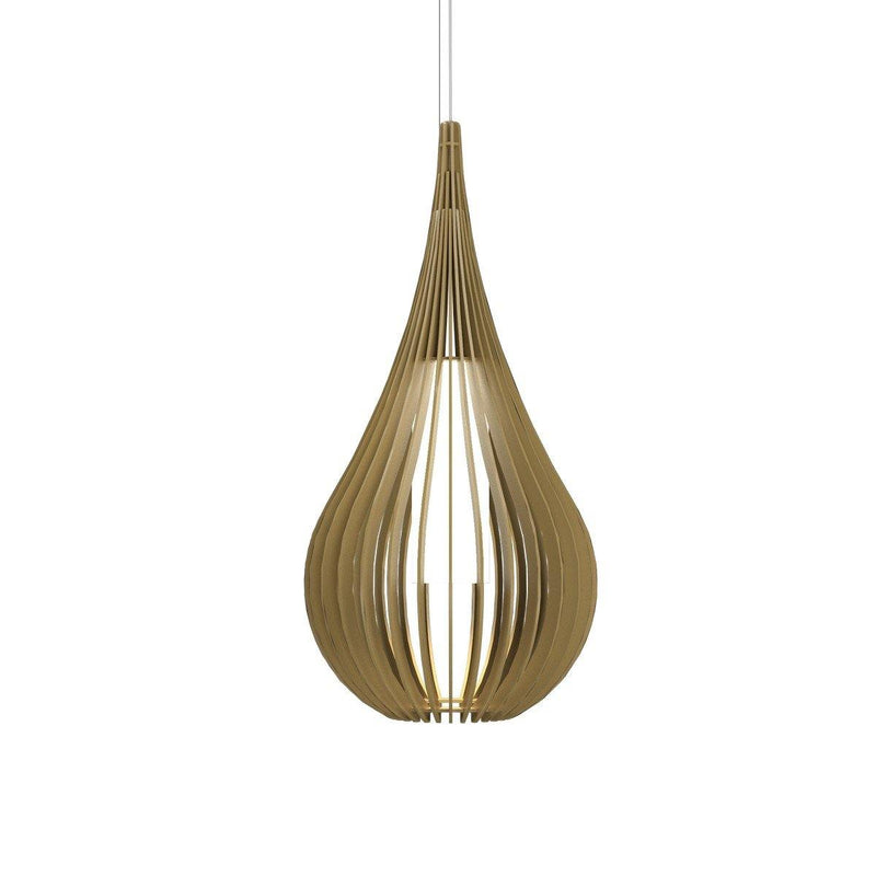 Capadocia Pendant Light by Accord, Color: Pale Gold-Accord, Size: Medium,  | Casa Di Luce Lighting
