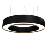 Cilindrico 1285 Pendant Light by Accord, Color: Matte Black, Size: Large,  | Casa Di Luce Lighting