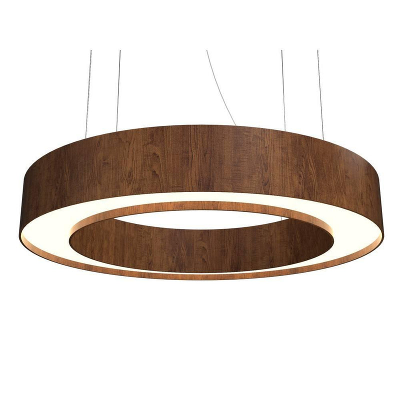 Cilindrico 1285 Pendant Light by Accord, Color: Imbuia-Accord, Size: Large,  | Casa Di Luce Lighting