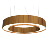 Cilindrico 1285 Pendant Light by Accord, Color: Teak-Accord, Size: Small,  | Casa Di Luce Lighting