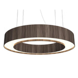 Cilindrico 1285 Pendant Light by Accord, Color: American Walnut-Accord, Size: Medium,  | Casa Di Luce Lighting
