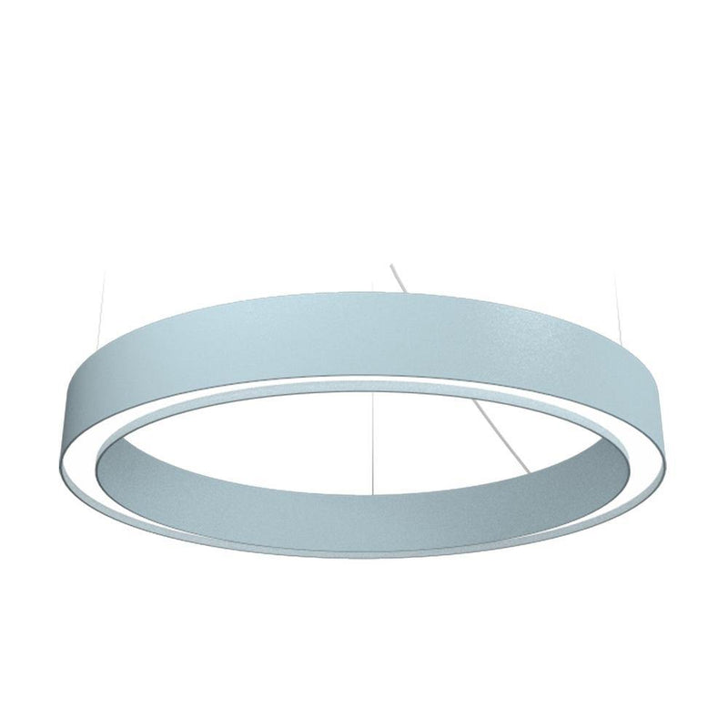 Cilindrico Pendant by Accord, Color: Satin Blue-Accord, Size: 31 Inch,  | Casa Di Luce Lighting