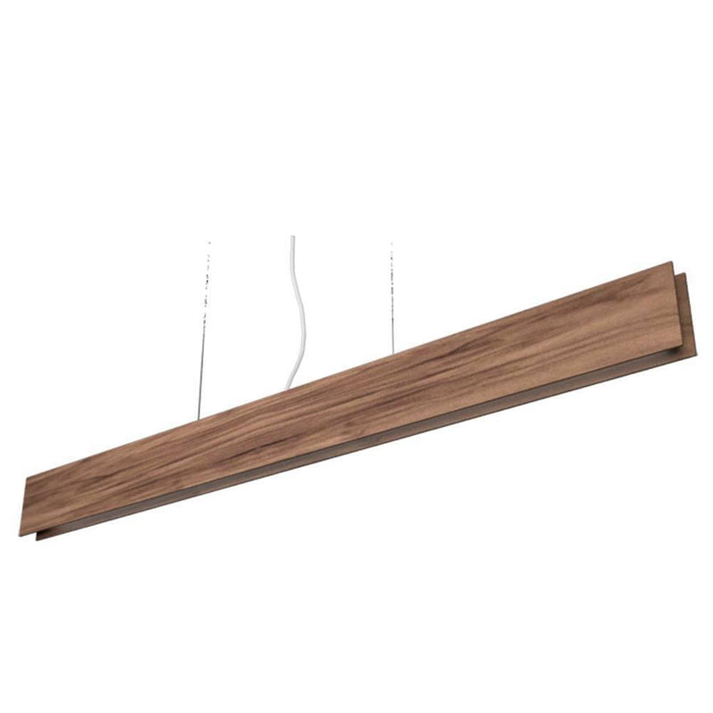 Clean Pendant by Accord, Color: American Walnut-Accord, Size: 27 Inch,  | Casa Di Luce Lighting