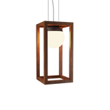 Cubic Pendant Light - Imbuia