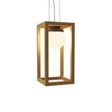 Cubic Pendant Light - Gold