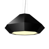 Diamante 1224 Pendant Light by Accord, Color: Matte Black, Light Option: LED, Size: Medium | Casa Di Luce Lighting