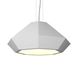 Diamante 1224 Pendant Light by Accord, Color: Iredescent White-Accord, Light Option: E26, Size: Large | Casa Di Luce Lighting