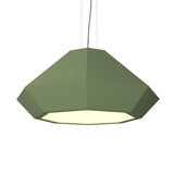 Diamante 1224 Pendant Light by Accord, Color: Olive Green, Light Option: LED, Size: Large | Casa Di Luce Lighting