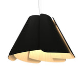 Fuchsia Pendant by Accord, Color: Matte Black, Size: Large,  | Casa Di Luce Lighting