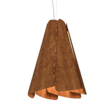 Fuchsia Pendant by Accord, Color: Imbuia-Accord, Size: Small,  | Casa Di Luce Lighting