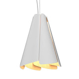 Fuchsia Pendant by Accord, Color: White, Size: Small,  | Casa Di Luce Lighting