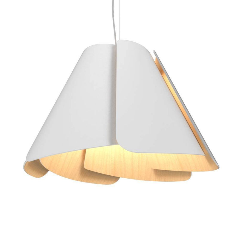Fuchsia Pendant by Accord, Color: White, Size: Large,  | Casa Di Luce Lighting
