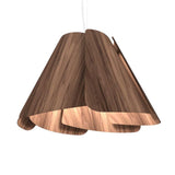 Fuchsia Pendant by Accord, Color: American Walnut-Accord, Size: Large,  | Casa Di Luce Lighting