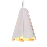 Fuchsia Pendant by Accord, Color: Iredescent White-Accord, Size: Small,  | Casa Di Luce Lighting