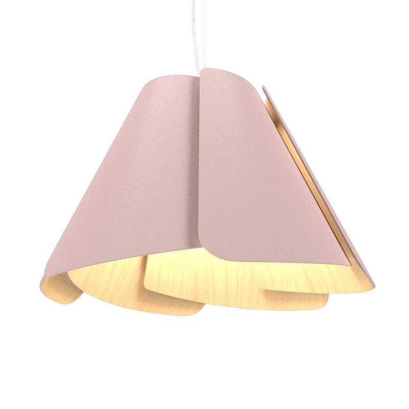 Fuchsia Pendant by Accord, Color: Light Pink-Accord, Size: Large,  | Casa Di Luce Lighting