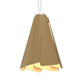 Fuchsia Pendant by Accord, Color: Gold, Size: Small,  | Casa Di Luce Lighting