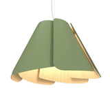 Fuchsia Pendant by Accord, Color: Olive Green, Size: Large,  | Casa Di Luce Lighting